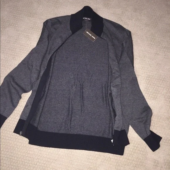 Michael Kors Men´s zip up cotton knit jacket Men